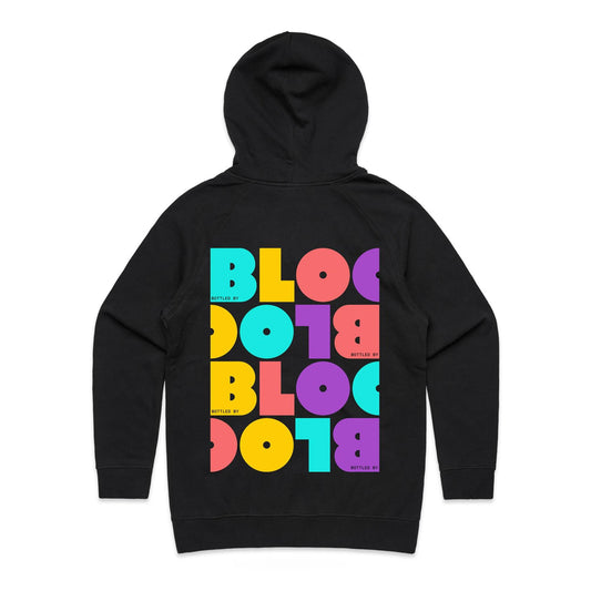 LIMITED RELEASE - Women's - Bottled by Bloc Signature Colours Hoodie